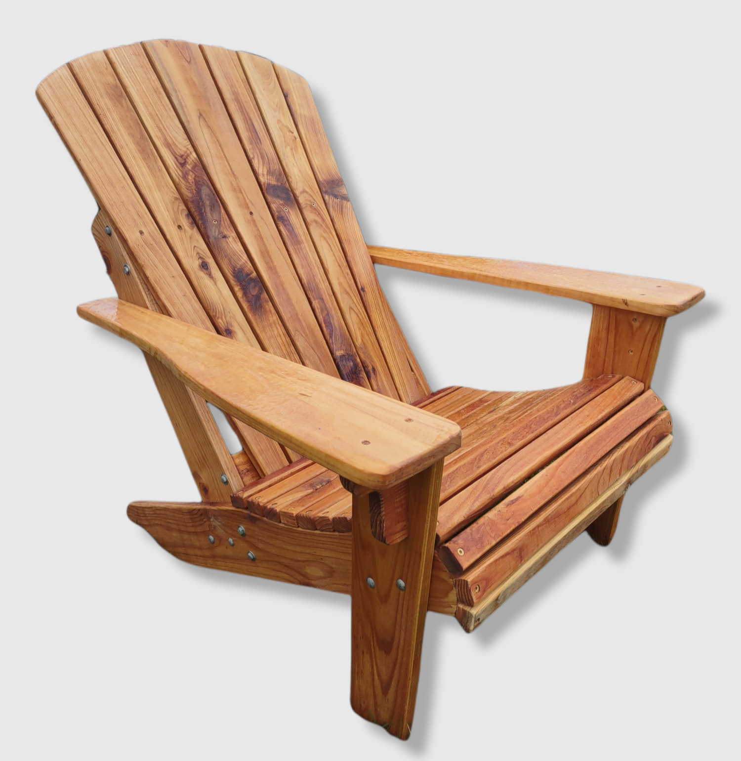 Western red cedar adirondack store chairs